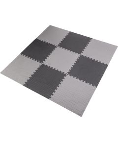 Puzzle mat under sports equipment light grey 9 pieces HMS MP12
