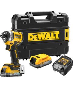Triecienskrūvgriezis DeWalt DCF860E2T-QW; 18 V; 2x1,7 Ah akum.