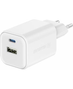 Swissten Travel 3арядное устройство GaN USB-C / PD USB-A / 18W QC / 45W