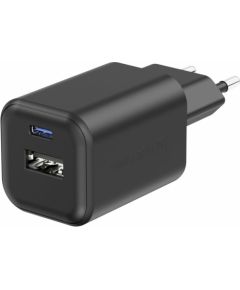 Swissten Travel 3арядное устройство GaN USB-C / PD USB-A / 18W QC / 45W