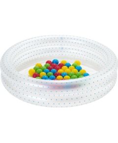 Zils baseins 91x20cm + BESTWAY bumbas
