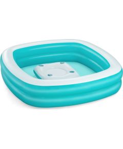 Baseins 218x218x48cm + BESTWAY peldošais galds