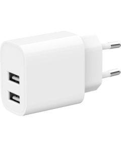 CHARGER USB UNIVERSAL WHITE/2P TA-UC-2A12-01 GEMBIRD