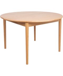 Edamistabas galds TROYES D100+32xH75cm, ozols