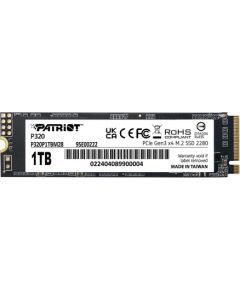 SSD Patriot Viper P320 M.2 PCI-Ex4 NVMe 1TB 3GB/s