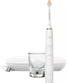 Philips HX9911/19 Sonicare zobu birste DiamondClean 9000 ar īpašu lietotni, balta
