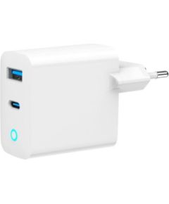 CHARGER USB 65W 2PORT/TA-UC-PDQC65L-W-01 GEMBIRD