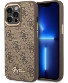 Guess GUHCP14XHG4SHW Aizmugurējais Apvalks Priekš Apple iPhone 14 Pro Max