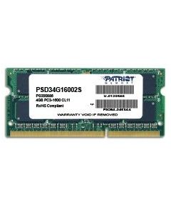 Patriot 4GB 1600MHz DDR3 Non-ECC CL11 SODIMM