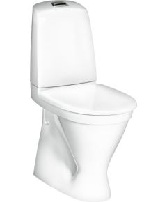 Gustavsberg pods ar vāku Nautic Hygienic Flush, 345x650 mm, vertikāls izvads, 2/4 l, balts Tualetes Podi uz grīdas