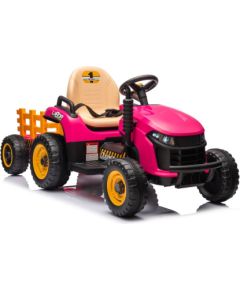Lean Cars Battery-powered tractor BBH-030 Pink Детский электромобиль