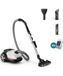 PHILIPS XD6122/12 6000 series putekļsūcējs ar maisu 900W balts