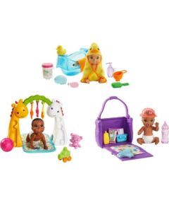 Lalka Barbie Mattel Skipper: Klub opiekunek - Dziecko z akcesoriami (GHV83)