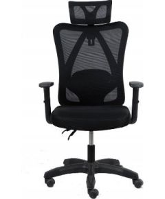 Krzesło biurowe Gembird GEMBIRD BIUROWY FOTEL ERGONOMICZNY ONYX CZARNY