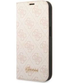 Guess GUBKP14LHG4SHP Grāmatveida Apvalks Priekš Apple iPhone 14 Pro