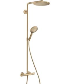 Hansgrohe dušas sistēma ar dušas termostatu Raindance Select S 240 1jet P/Raindance Select S 120 3jet P, brush
