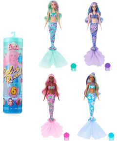 Lalka Barbie Mattel Color Reveal Lalka Seria Morskie syrenki Asortyment (HRK12)