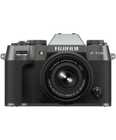 Fujifilm X-T50 + 15-45mm, charcoal