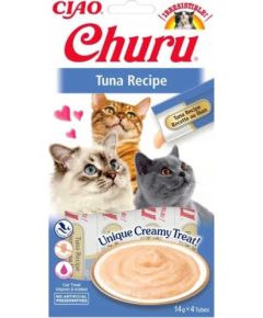 INABA Churu Tuna Recipe - cat treats - 4x14 g