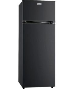 Frigelux RDP215NE ledusskapis ar saldētavu augšā, 143cm, melns