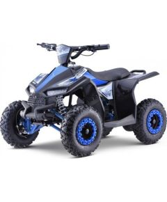 Ramiz Quad Highper na akumulator Niebieski 35km/h + Silnik bezszczotkowy 1000W + Koła pompowane + Regulacja siedzenia