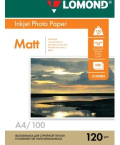 Lomond Photo Inkjet Paper Matte 120 g/m2 A4, 100 sheets