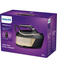 Philips PSG6064/80 steam ironing station 2400 W 1.8 L SteamGlide Advanced Black, Gold Gludekļi un sistēmas