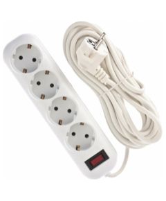 Bellight Extension cord with 4 sockets 1.5m Strāvas pagarinātāji