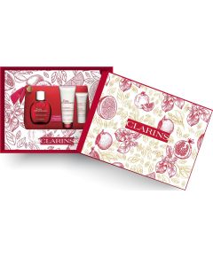 Clarins SET (EAU DYNAMISANTE 100ML + EAU DYNAMISANTE BODY LOTION 100ML + EXFOLIATING BODY SCRUB 30ML)