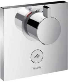 Hansgrohe iebūvējamā termostata ShowerSelect virsapmetuma daļa, ar 1 izeju, hroms
