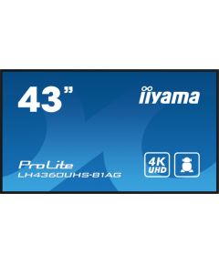 Monitor iiyama ProLite LH4360UHS-B1AG Industriālie monitori IPS / DSP / Public / Info Displays