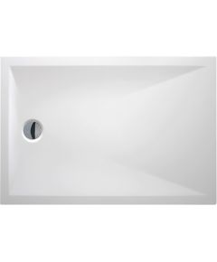 dušas paliktnis Marmo Neo Square, 1000×900 mm, h=30, balta akmens masas