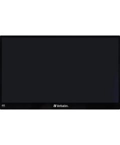 VERBATIM PMT-17-4K Portable Monitor 43,9 cm (17.3") 3840 x 2160 px 4K Ultra HD LCD