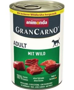 Animonda Animonda GranCarno Mokra Karma dla Psa Dzik 400g