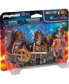 Playmobil Zestaw 3 Wojowników Burnham (70672)