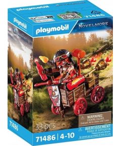 Playmobil Zestaw figurek Novelmore 71486 Pojazd wyścigowy Kahbooma