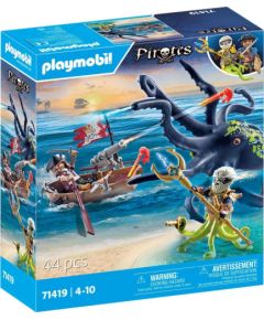 Playmobil Playmobil Pirates 71419 Walka z gigantyczną ośmiornicą Mašīnas un piederumi
