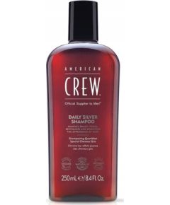 AMERICAN CREW_Daily Silver Shampoo for Grey Hair rewitalizujący szampon do włosów 250ml Šampūni
