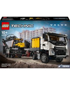 Konstruktors LEGO® Technic Kravas auto Volvo FMX un elektriskais ekskavators EC230 42175