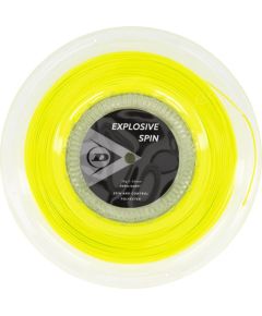 Tennis string Dunlop EXPLOSIVE SPIN 1.30mm 200m PE monofilament hexagonal yellow Teniss