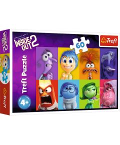 TREFL DISNEY Inside Out 2 Mirdzoša puzle, 60 gab.