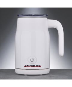 Gastroback 42325 White, Milk frother, 500 W W Piena putotāji