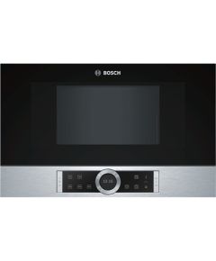 Bosch BFL634GS1 mikroviļņu krāsns, iebūv. Serie 8 ,inox, kreisā eņģe