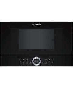 Bosch BFL634GB1 mikroviļņu krāsns, iebūv. Serie 8, melna