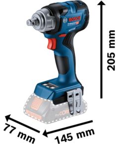 Triecienatslēga Bosch GDS 18V-330 HC Professional; 18 V (bez akumulatora un lādētāja) Triecienatslēga