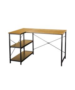 Письменный стол HEDVIG 120x80xH76см, дуб/черный