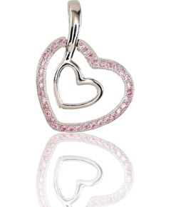 Sudraba kulons #2301660(PRh-Gr)_CZ-PI, Sudrabs 925°, rodijs (pārklājums), Cirkoni, 1.2 gr. Sieviešu