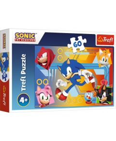 TREFL SONIC Puzle, 60 gab.