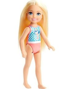 Mattel Barbie®: Club Chelsea Beach Doll with Mermaid Swimsuit (JBG70)