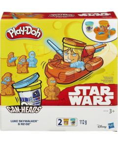 Hasbro PLAY-DOH STAR WARS CAN-HEADS - LUKE SKYWALKER  SNOWTROOPER (B2918)